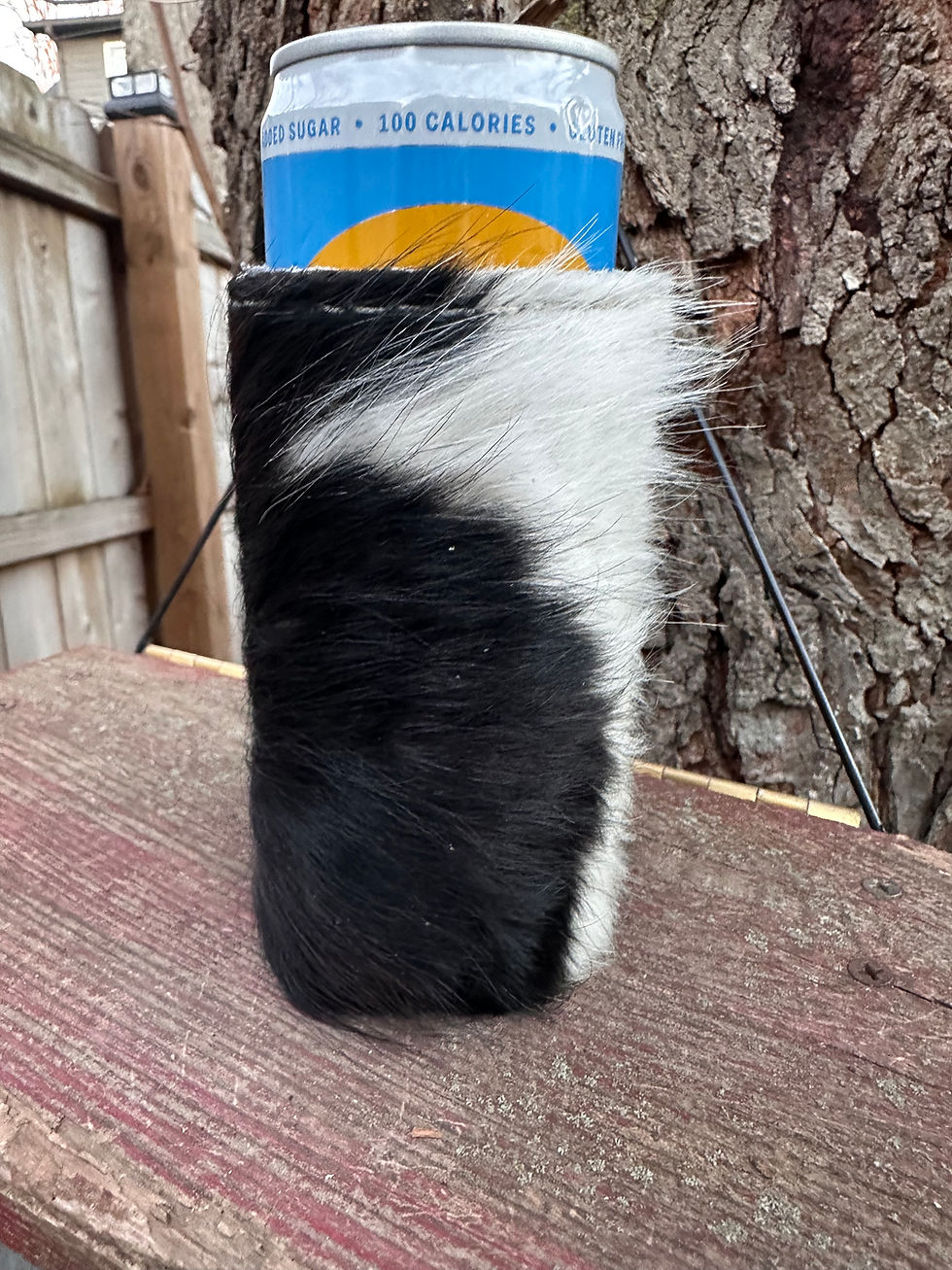 Thumbnail: LEATHER KOOZIE TALL CAN