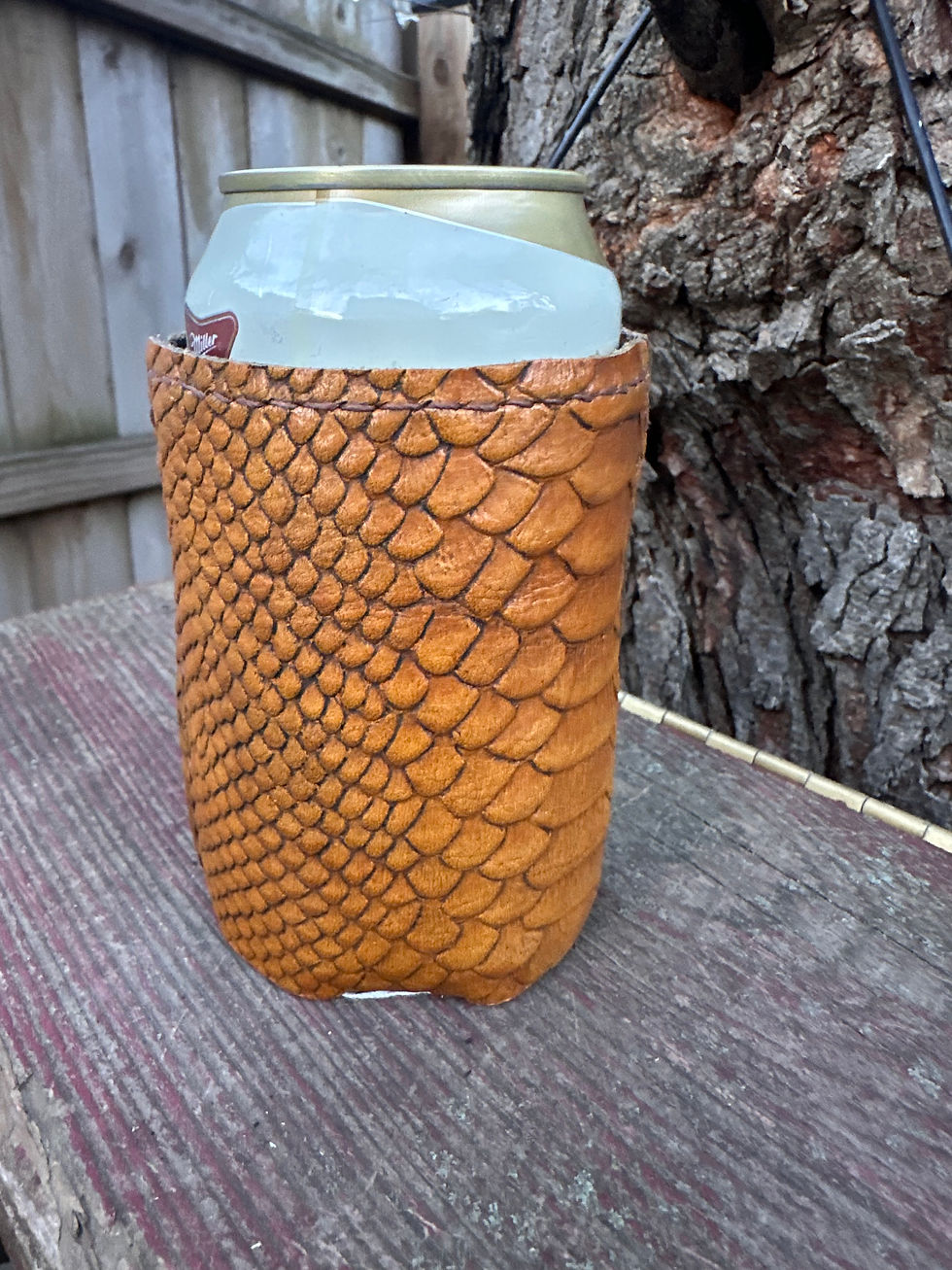 Thumbnail: LEATHER KOOZIE REGULAR CAN