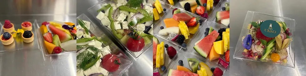 Collage of food