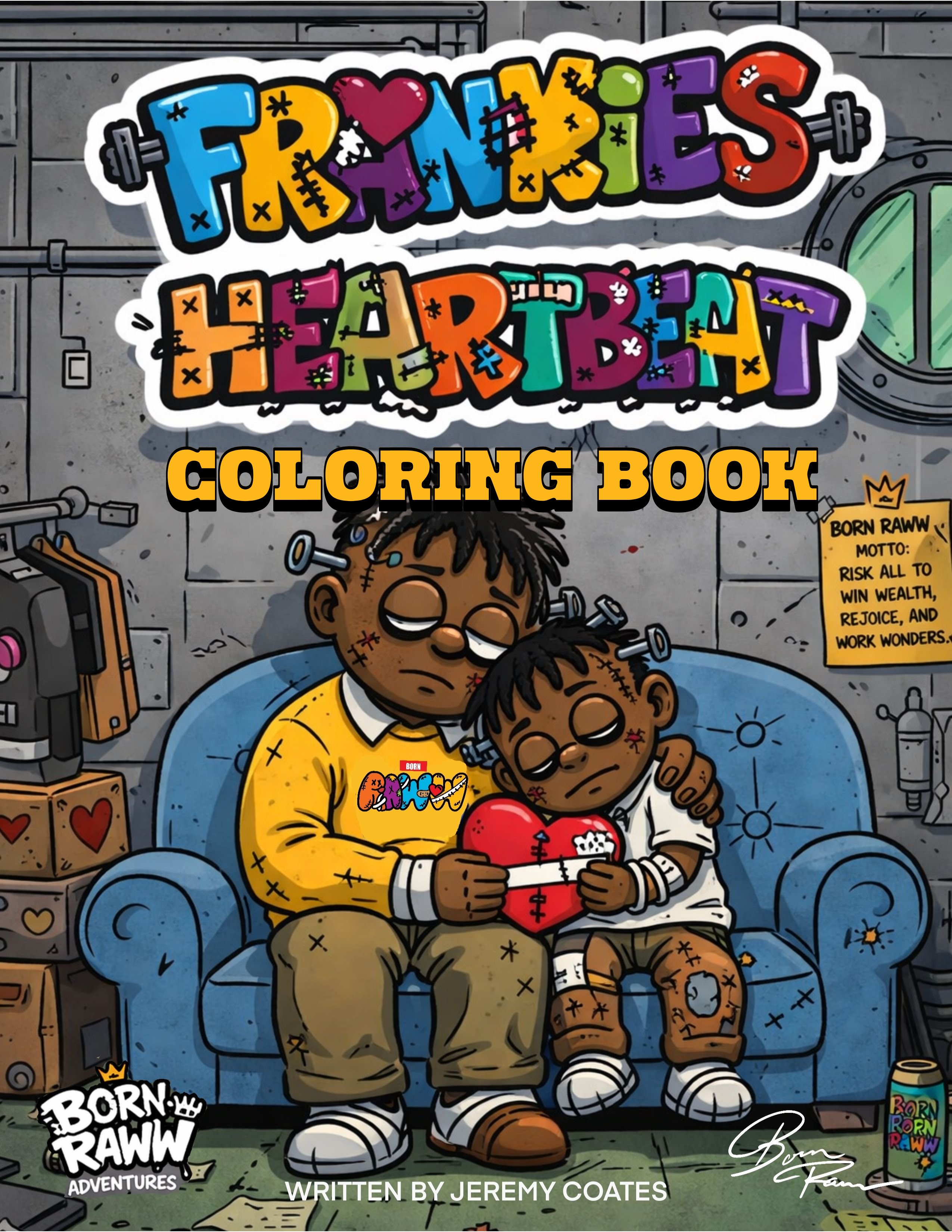 Frankie's Heartbeat Coloring Book