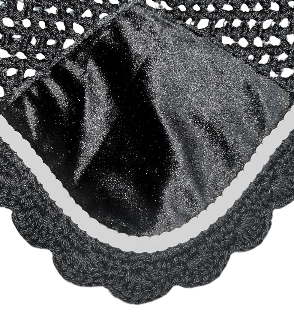 Miniature : BONNET POUR CHEVAUX NOIR