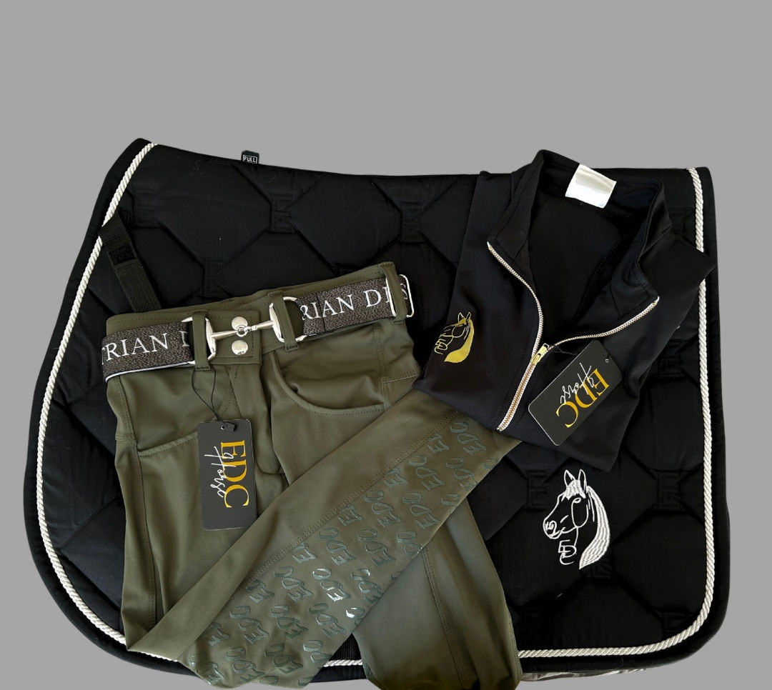 TAPIS DE SELLE EROS NOIR