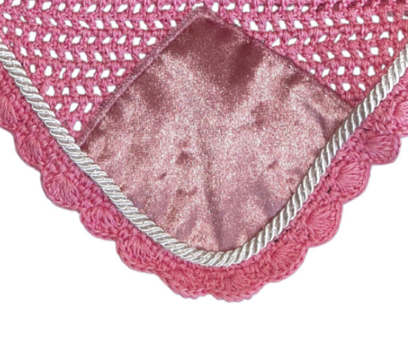 Miniature : BONNET POUR CHEVAUX ROSE