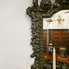 Pair of French late 19th century bronze antique girandole wall sconces