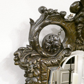 Pair of French late 19th century bronze antique girandole wall sconces