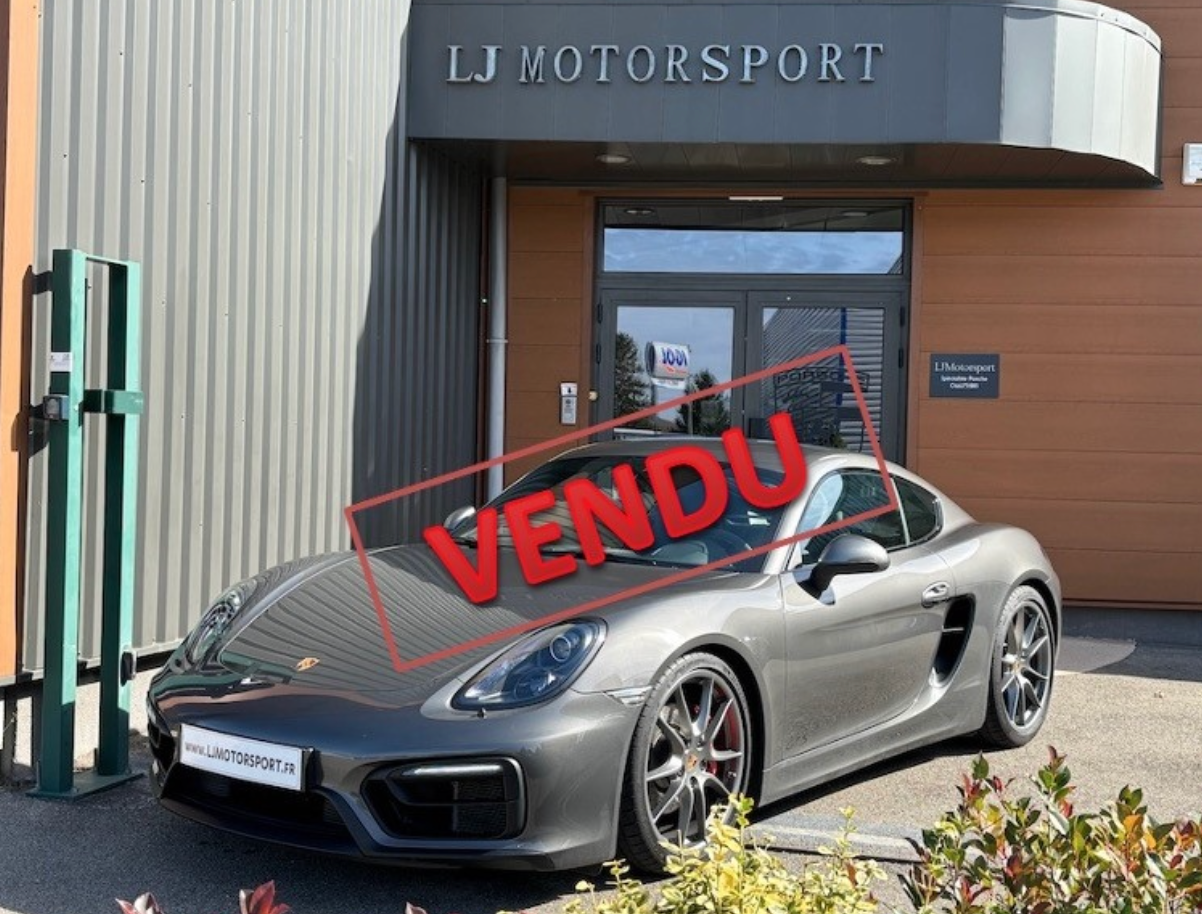 Cayman GTS (981) PDK, 340Ch, 04/2015, 35680 Kms