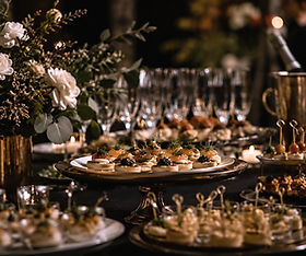 Catering Table Set Up