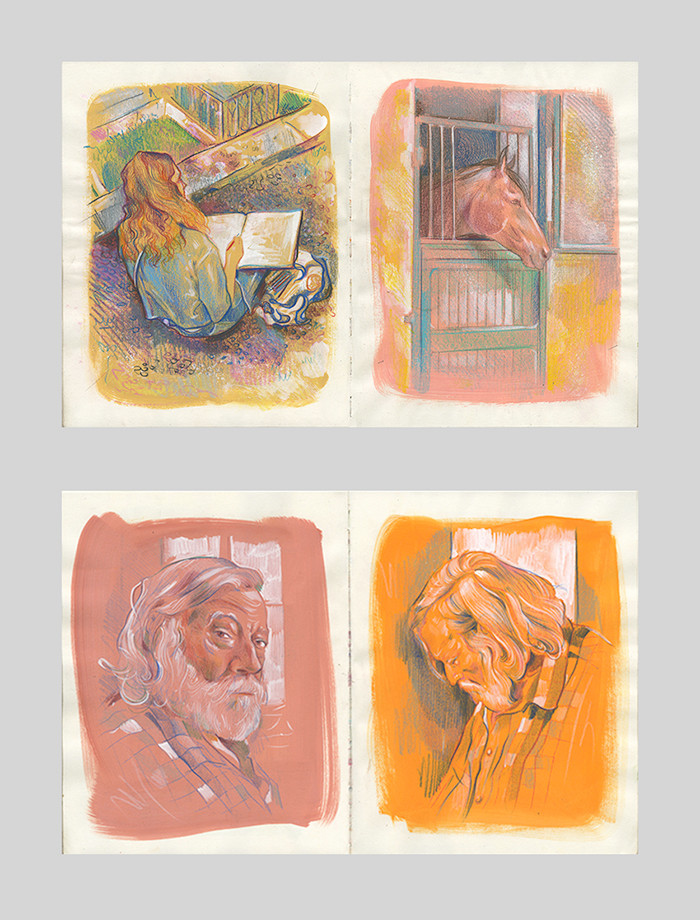 From Florence With Sketchbooks