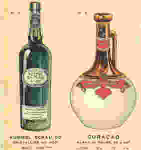 bottle design kummel eckau