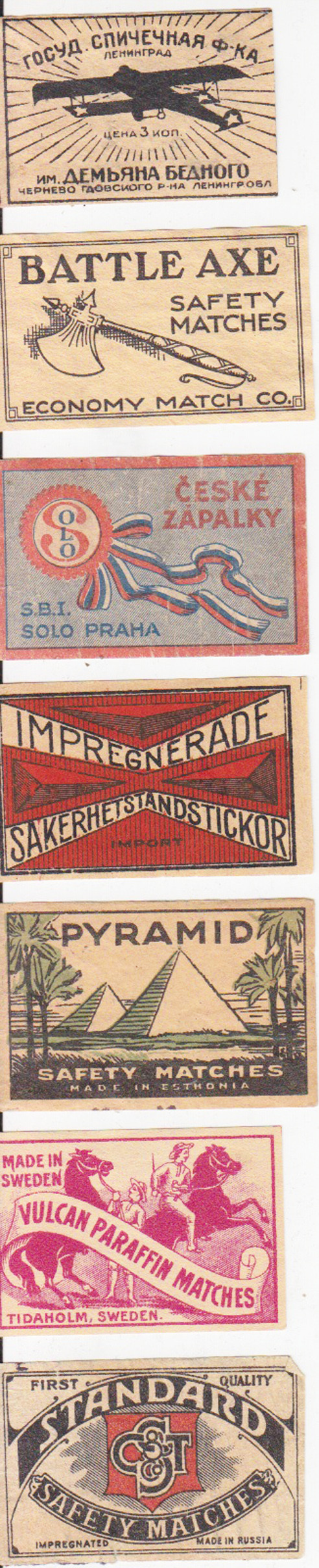 matchbox labels