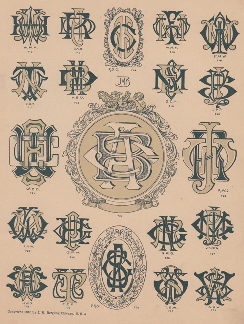 monograms 7
