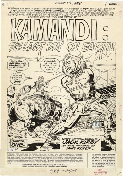 Kamandi 14 page 1