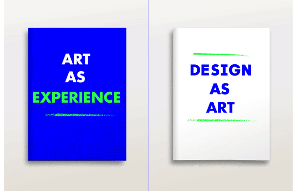 Art as experience , Design art