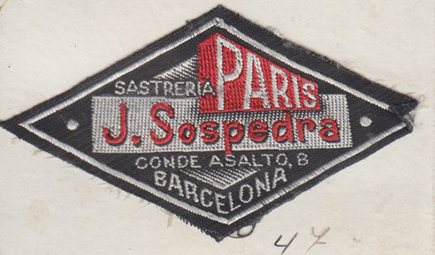 Vintage clothing labels are hidden in clothes.
