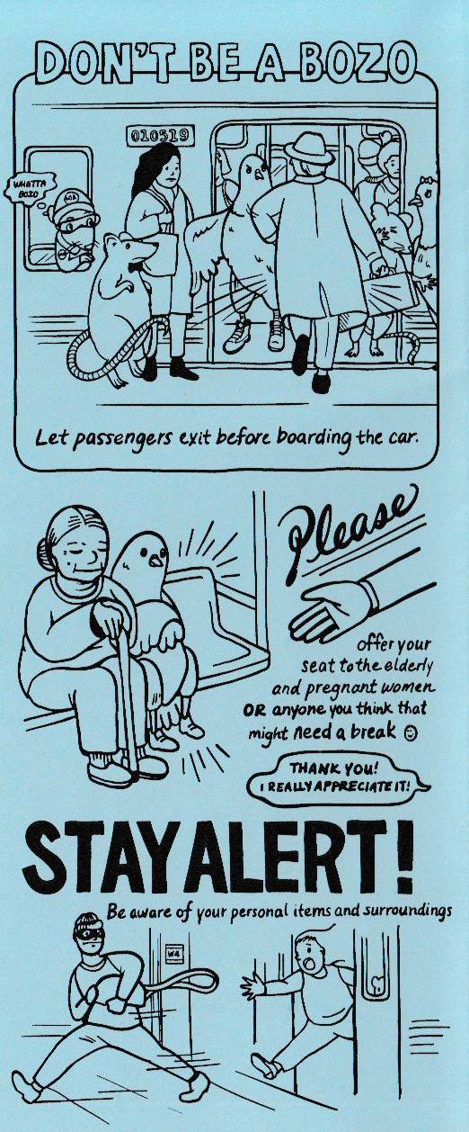 New York Nico and Naomi Otsu created "NYC Train Tips & Tidbits."