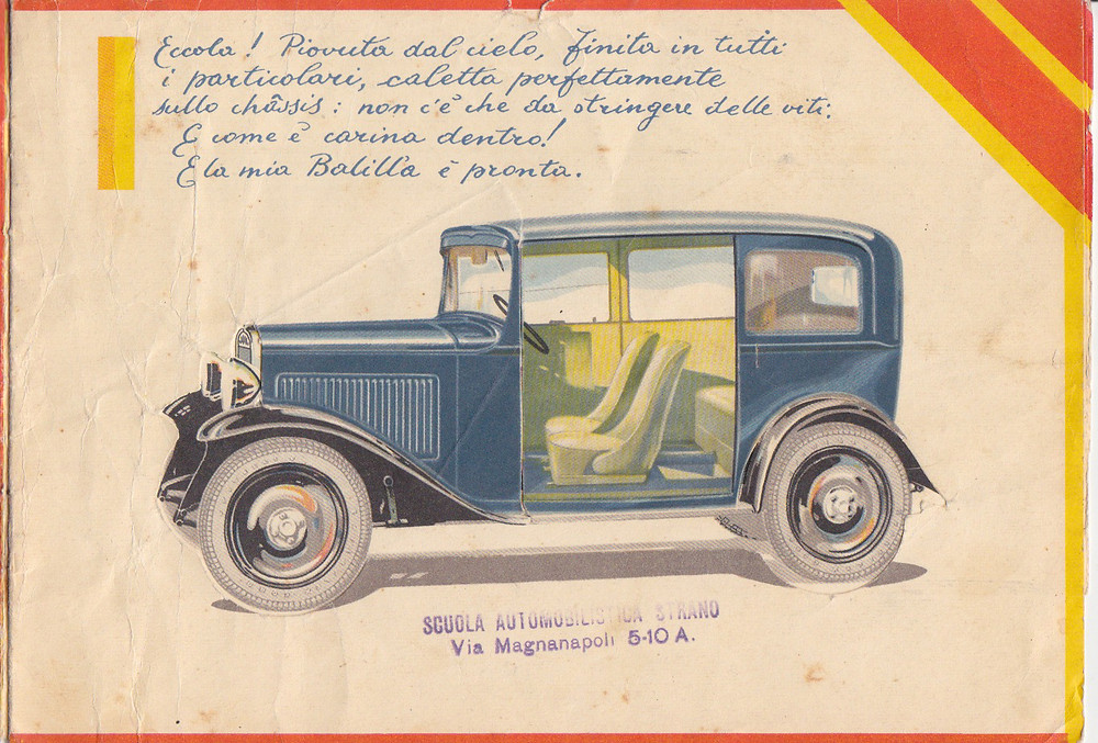 Italian auto mechanic