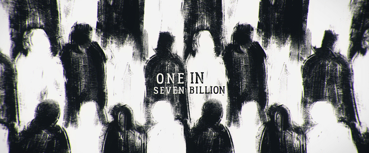 PRINT Designer of the Week Joash Berkeley's typography project One in Seven Billion