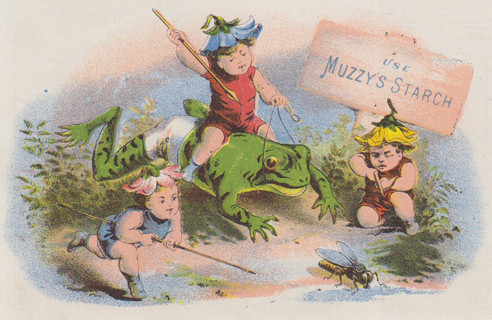 use muzzy's starch - poster