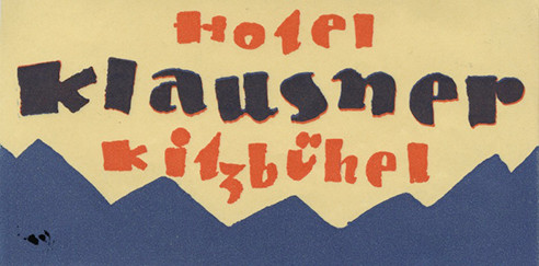 Hotel luggage label