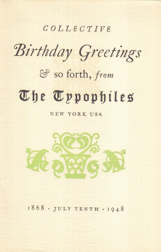 Birthday Greetings