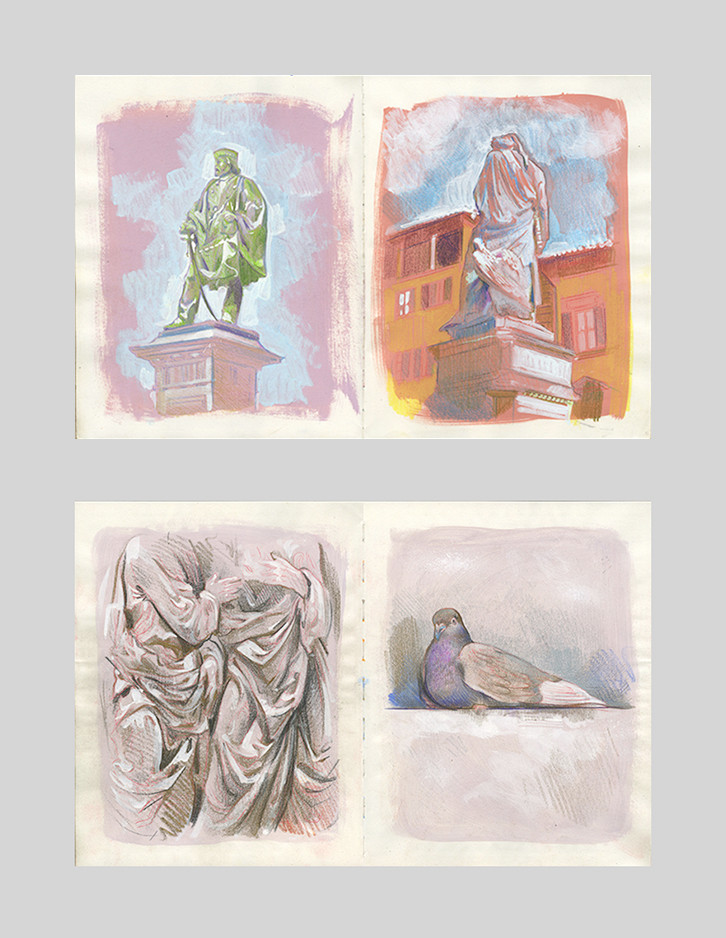 From Florence With Sketchbooks