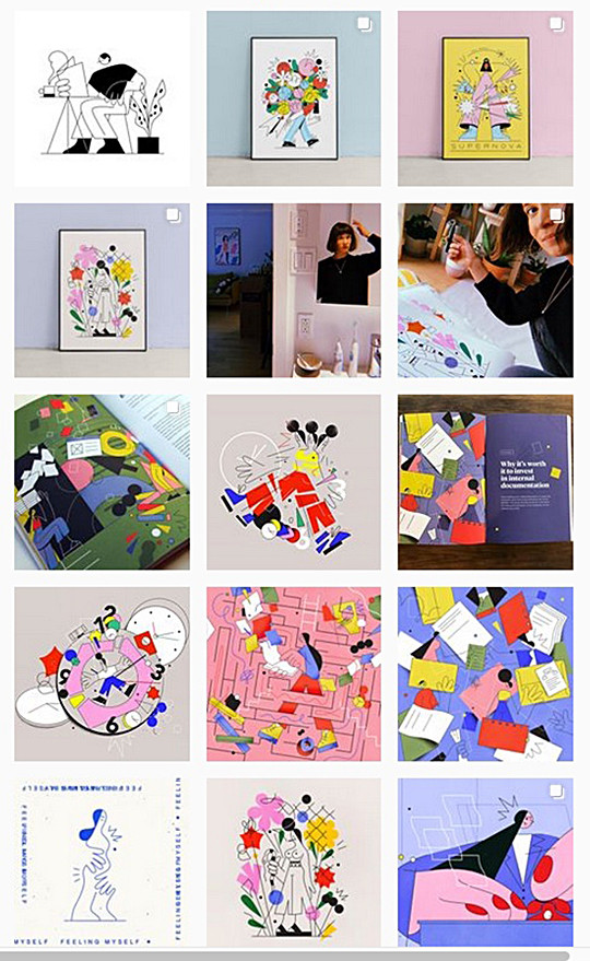 Some Justyna Stasik art work