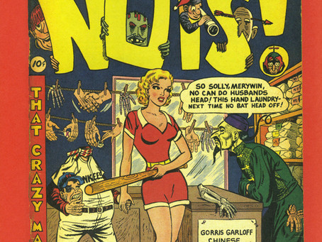 A Wild Madhouse Riot of 1950s Comic Book Satire