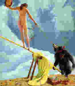 Richard Müller, a German artist who toes the line between the real and the bizarre.