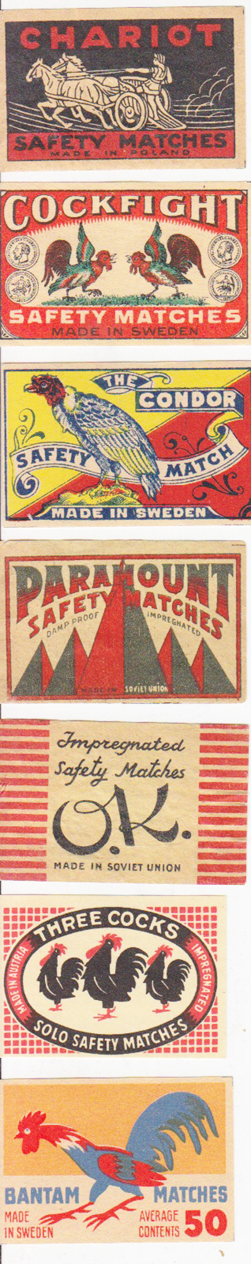 matchbox labels