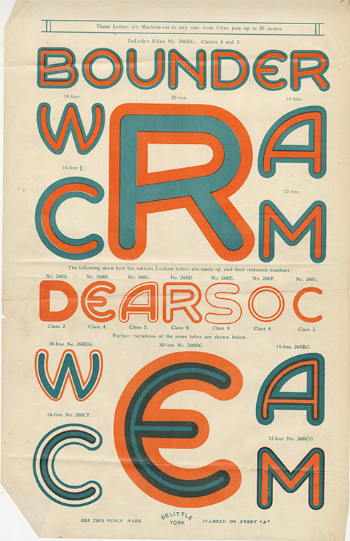 Delittle’s WOOD TYPE