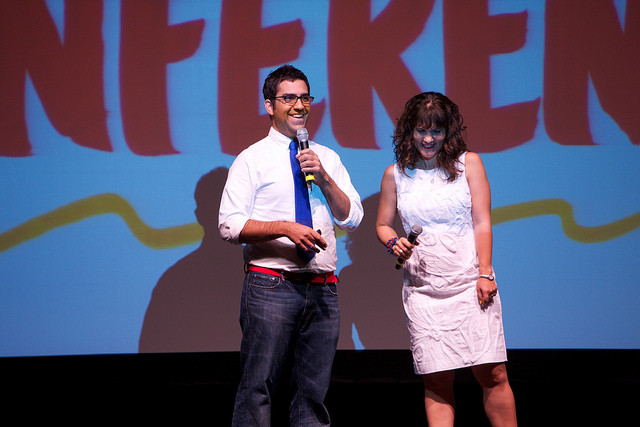 Armin Vit and Bryony Gomez-Palacio opening Brand New Conference 2011