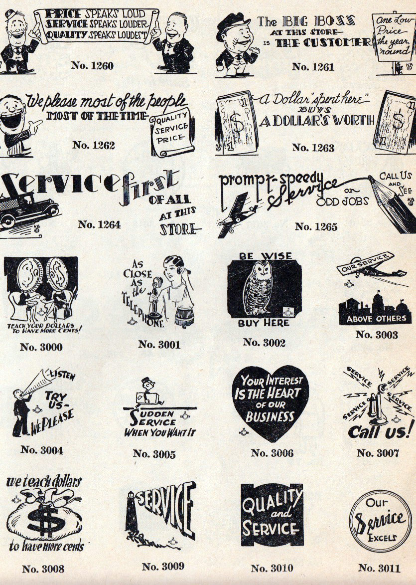 “Cuts,” “cliches,” “spots,” “bugs”