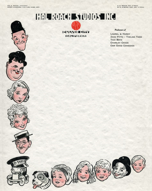 Hal Roach Studios, c.1930