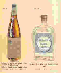Bottle design Champagne
