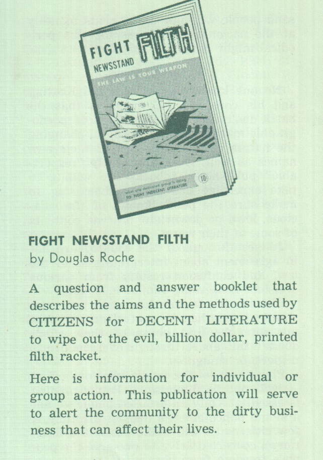 Fight filth newsstand