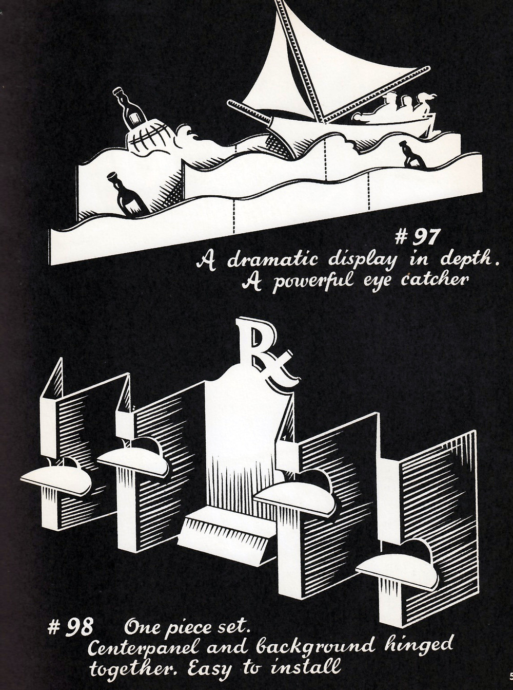 List of displaed items