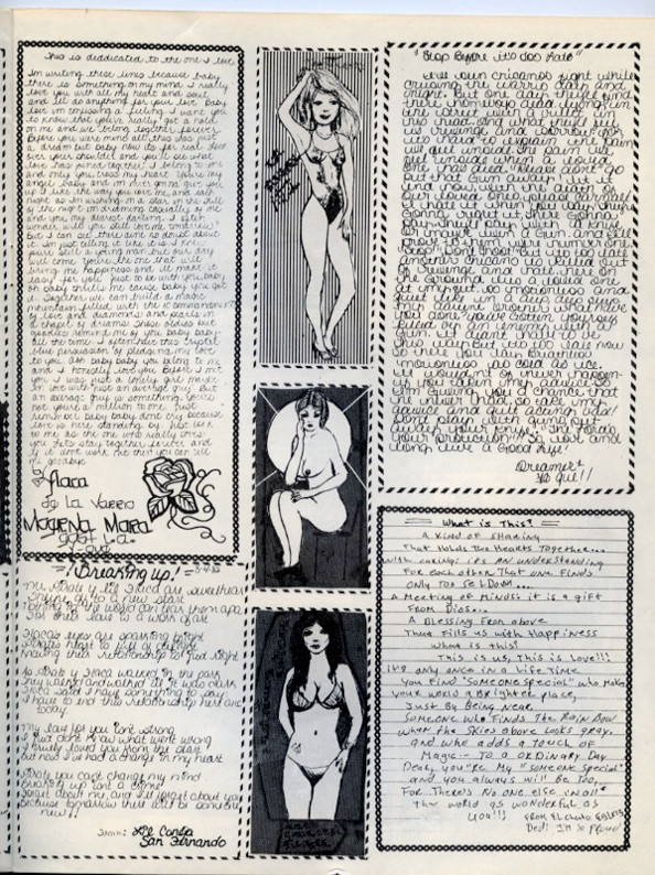 Teen Angel letters of love and devotion