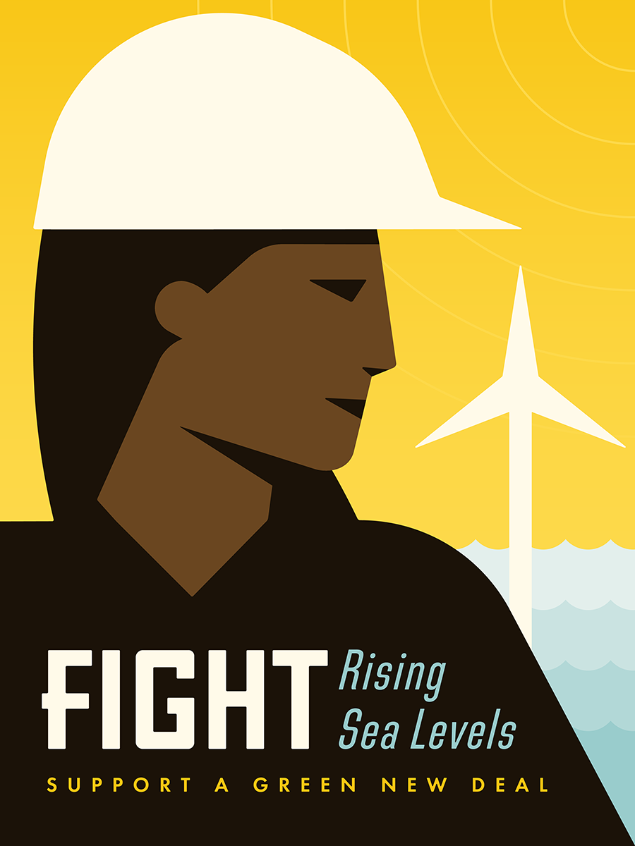 Creative Action Network has a series of posters on the Green New Deal.