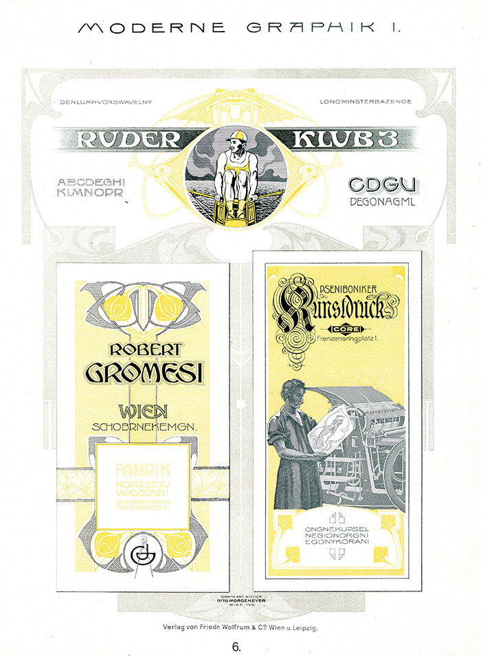 “Moderne Graphik,”