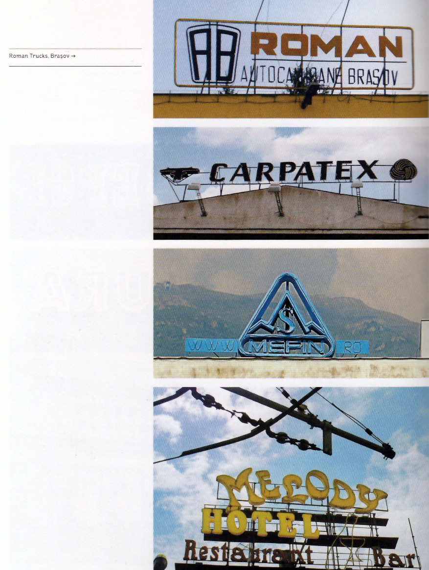A new book, Graphics Without Computer, looks at signs in Romania.