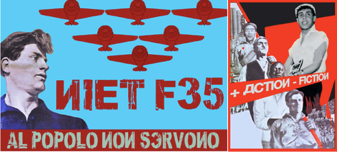 digitally manipulated Soviet propaganda posters