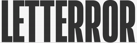 The header of LettError's website, demonstrating dynamic fonts.