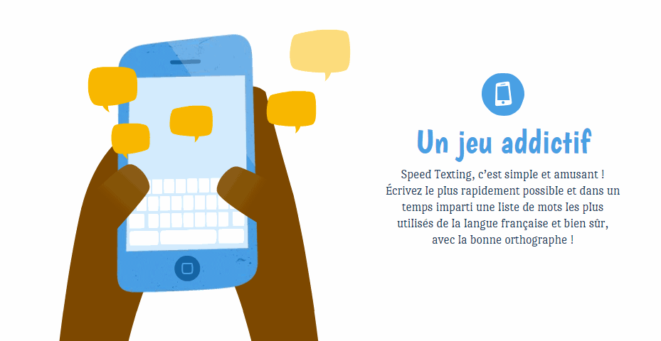 Web Illustrations: Speed Texting