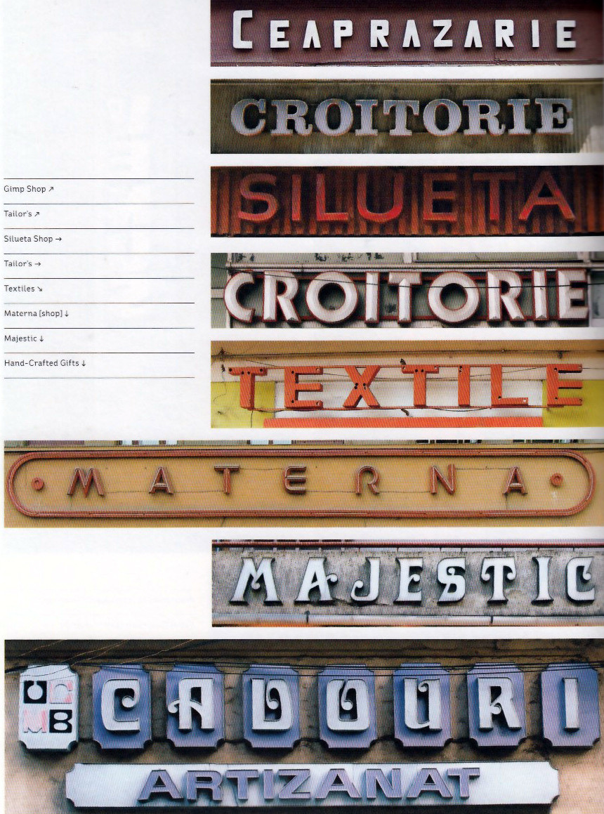 A new book, Graphics Without Computer, looks at signs in Romania.
