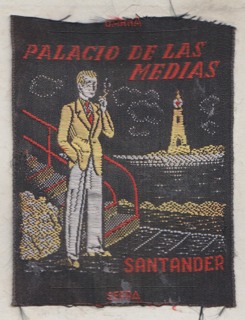 Vintage clothing labels are hidden in clothes.