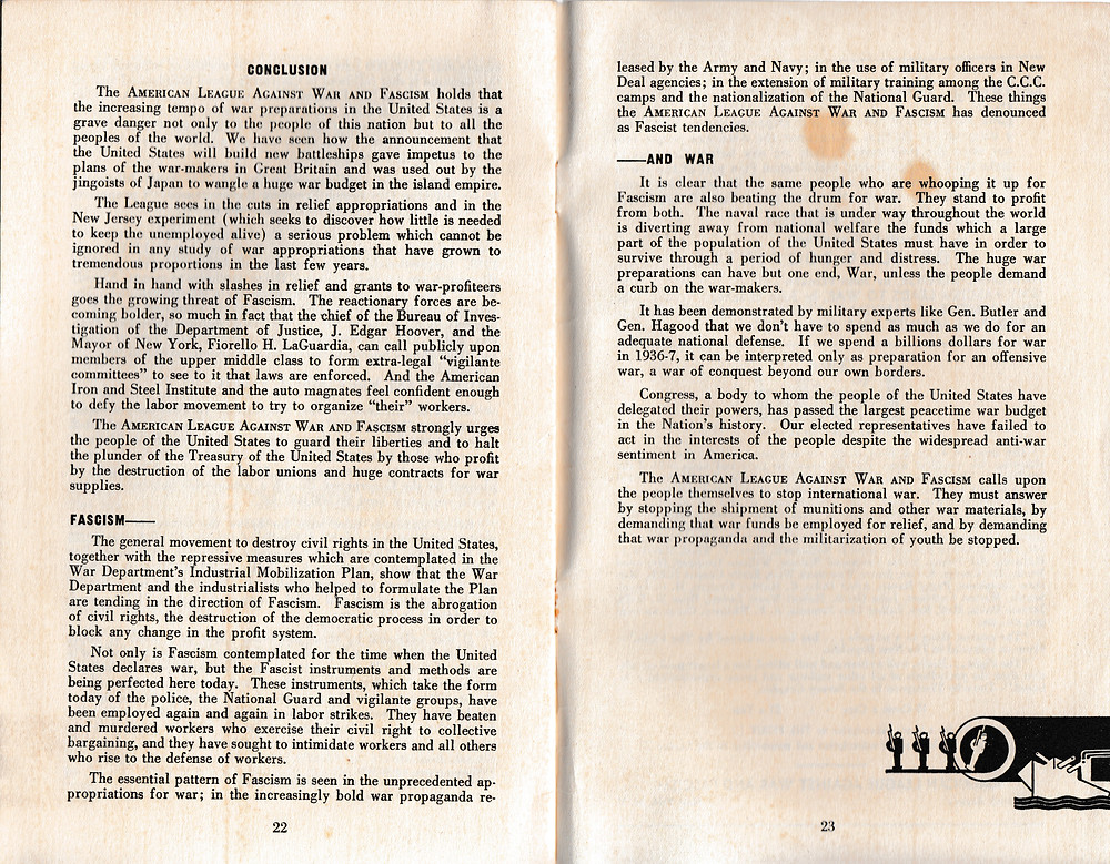 Billions for Bullets was an anti-war publication.