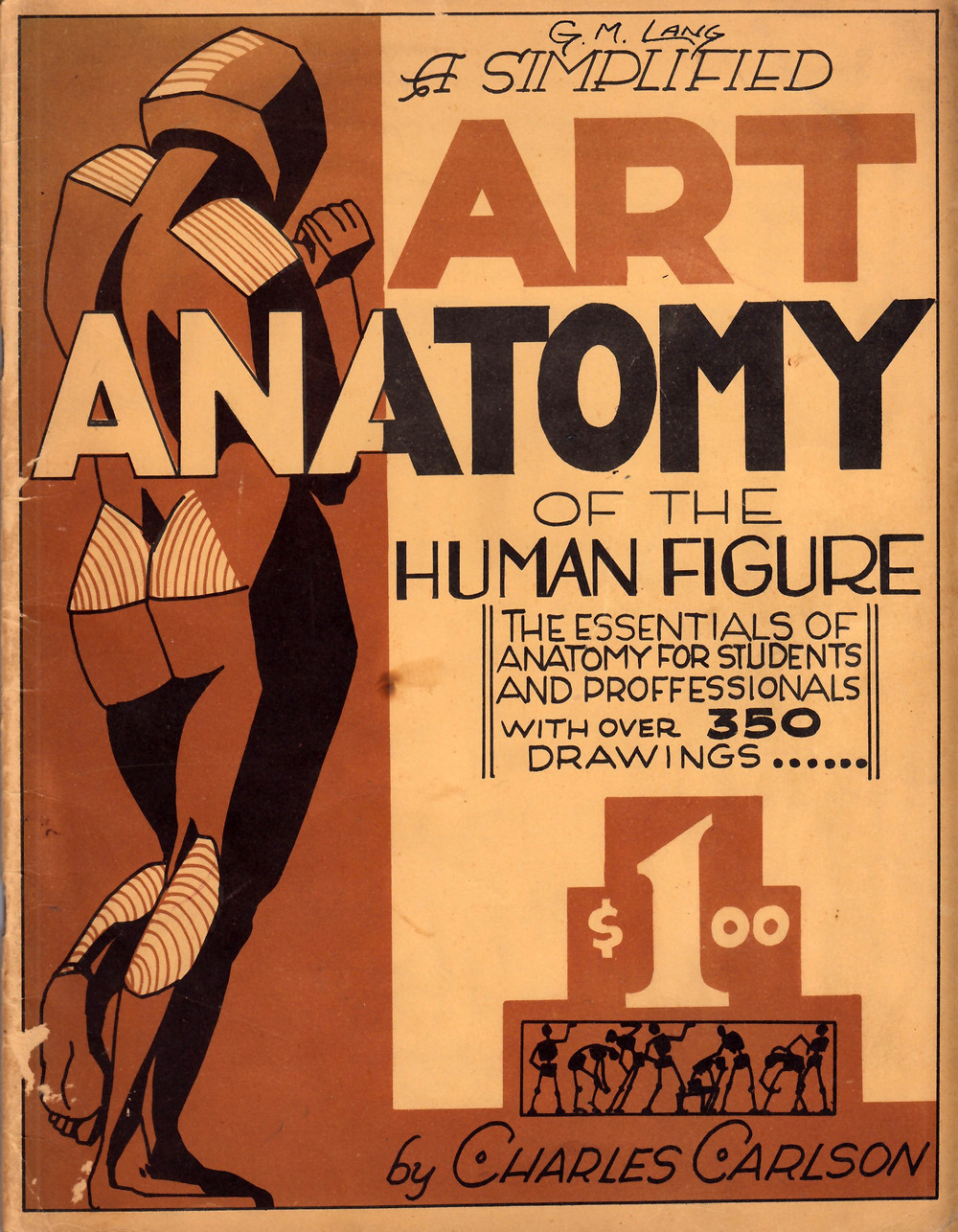 Charles Carlson a simplified art anatomy