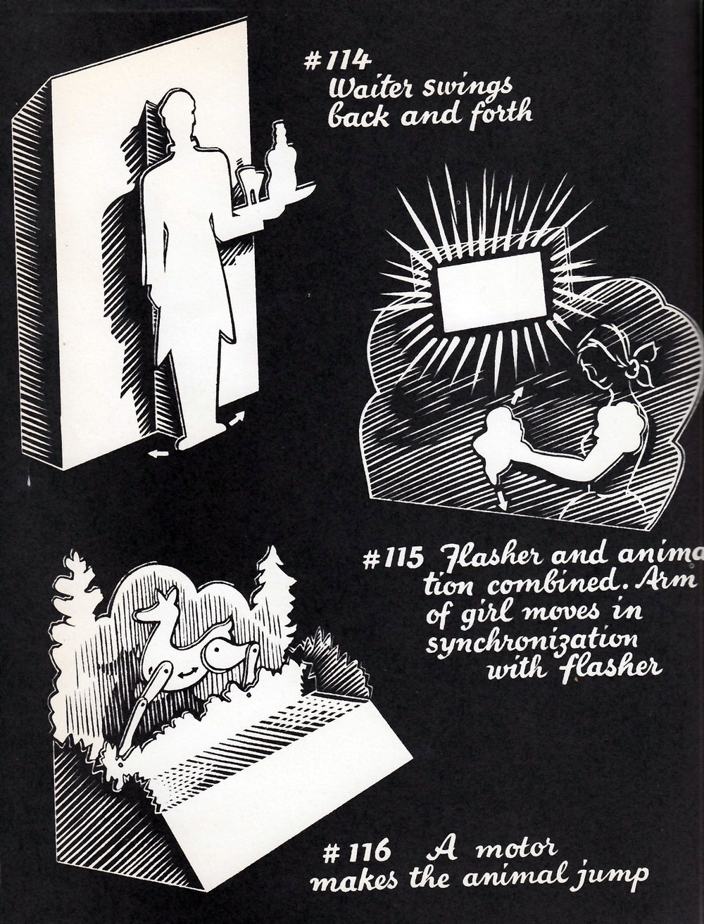 List of displaed items