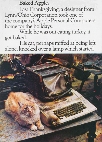 1981 "Baked Apple" Ad (1/2).
