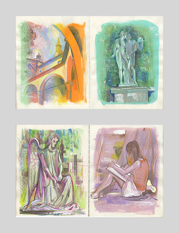 From Florence With Sketchbooks
